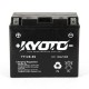 Kyoto - Batterie GT12B-BS SLA-AGM - Sans Entretien - Prête à l'Emploi - Equivalente YT12B-BS